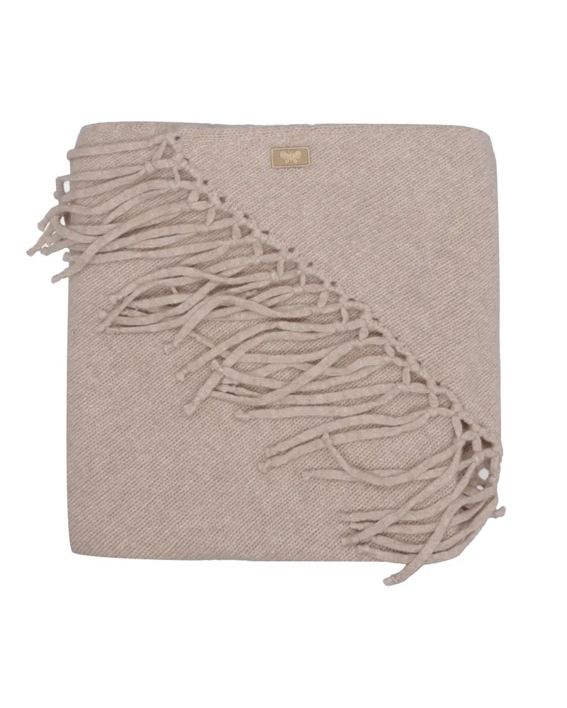 Max Mara Schals Beige Beige