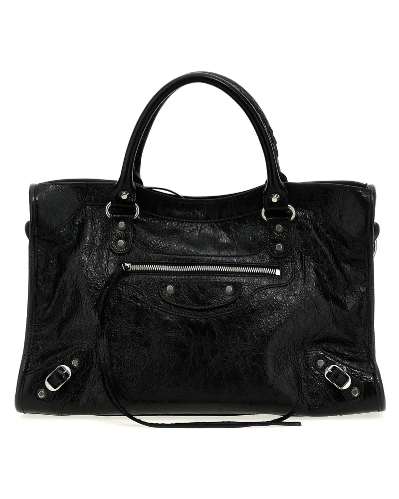 Balenciaga Le City' mittlere Handtasche Black