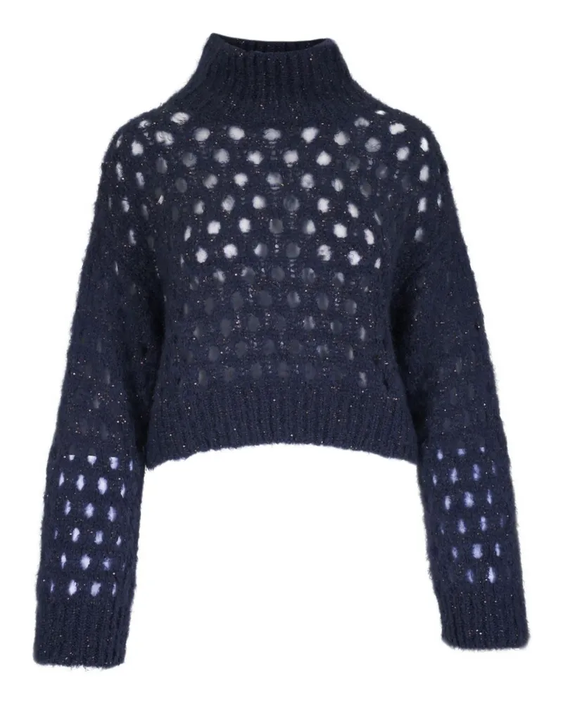Brunello Cucinelli Pullover blau Blue