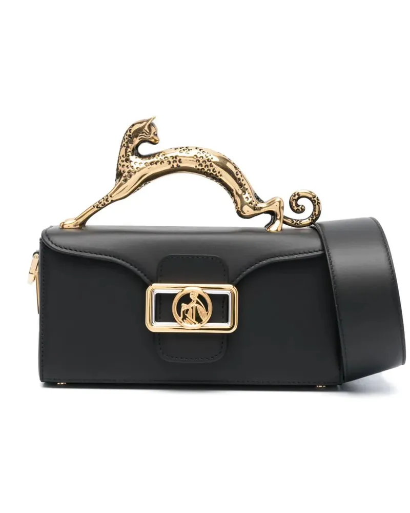 Lanvin Rechteckige Umhängetasche mit Black