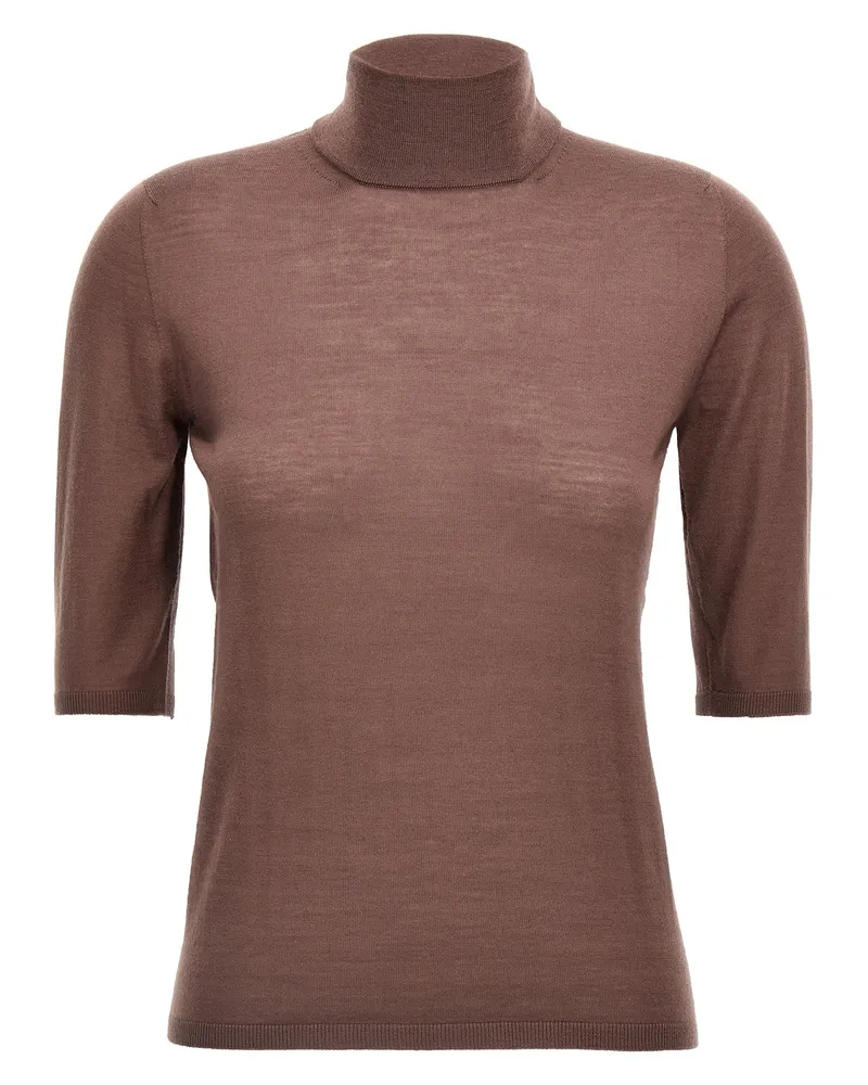 Max Mara Cecina' Rollkragenpullover Purple