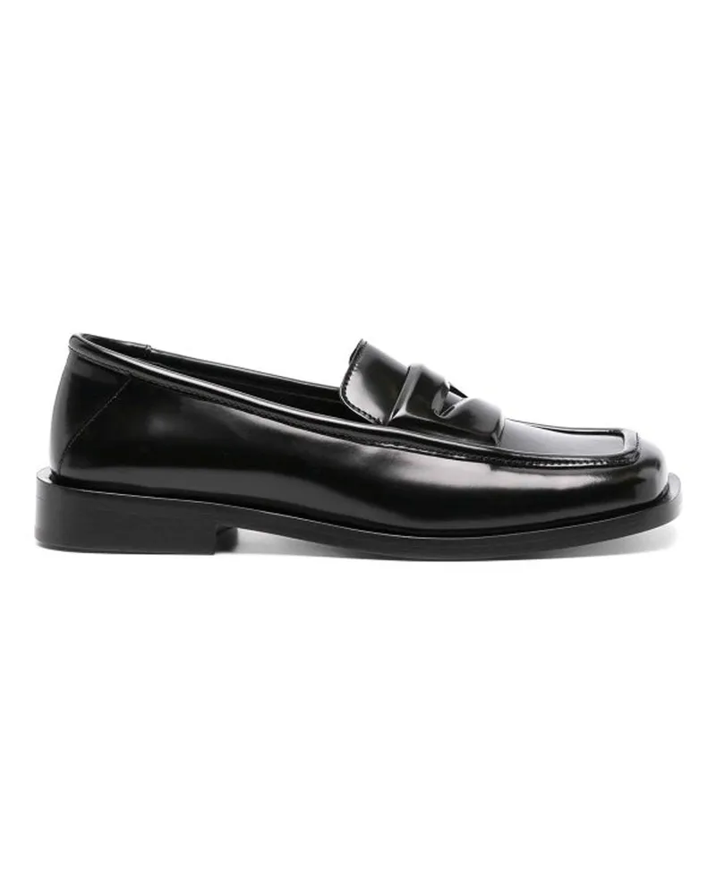 ATTICO Der Attico Amanda Leder -Slipper Black
