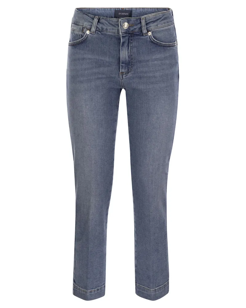 SPORTMAX Umbria Mini Flare Jeanshose Medium