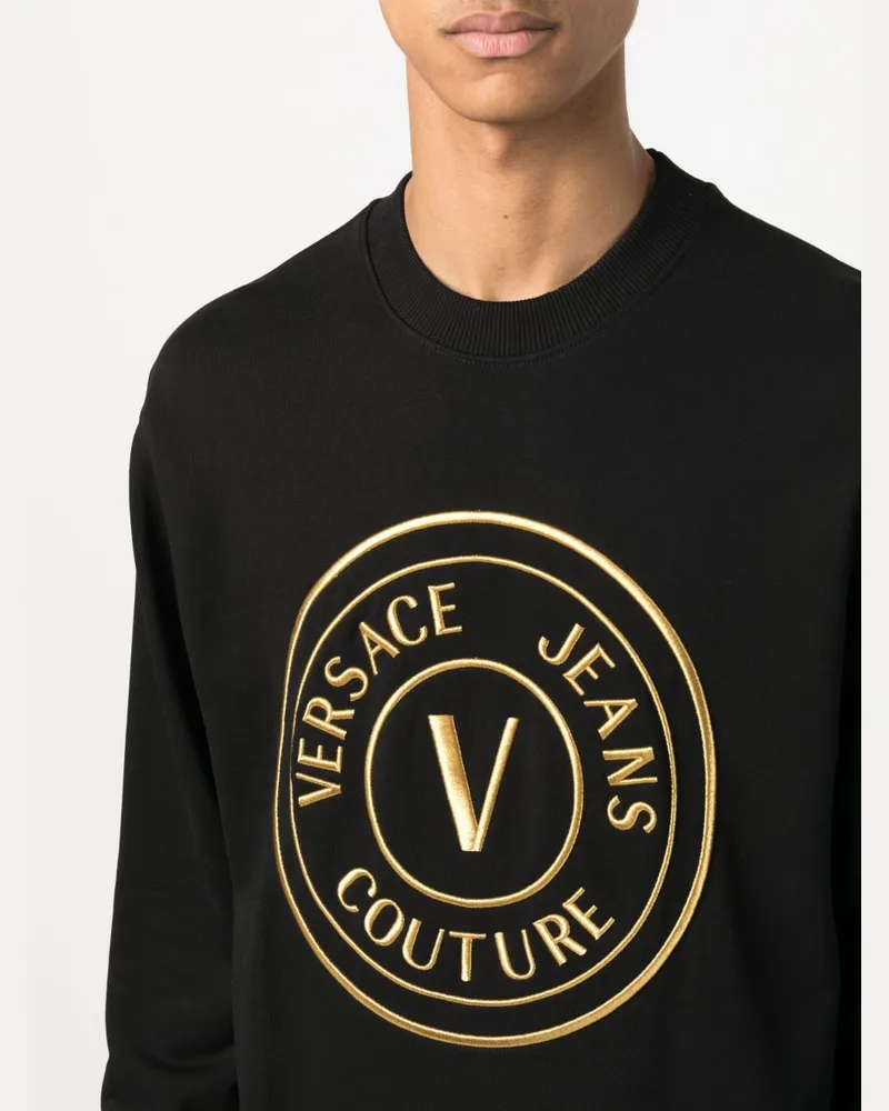 Versace Jeans R Vemblem 3 D Stickpolster Sweatshirts 