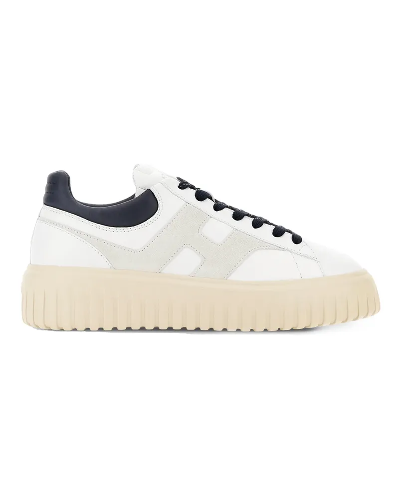 Hogan Sneakers H Stripes Blu/Bianca B001(bianco)+u801(blu)