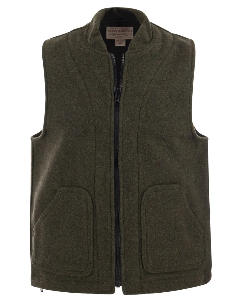Filson Wollweste Olivengrün