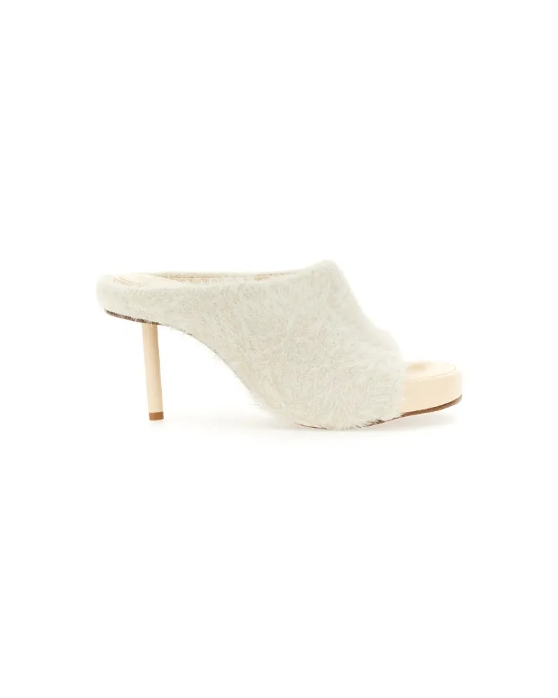 Jacquemus Cloud Mules White