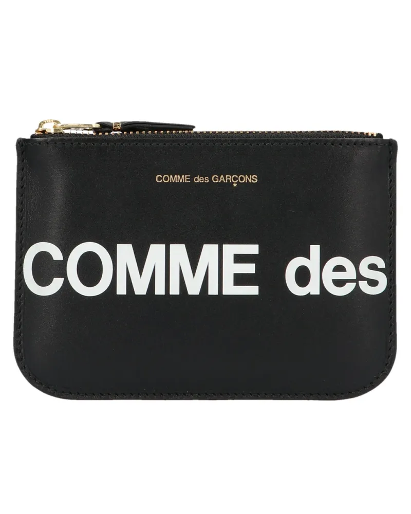 Comme des Garçons Comme des Garçons Brieftasche 'riesiger Logo' Geldbörse Weiß
