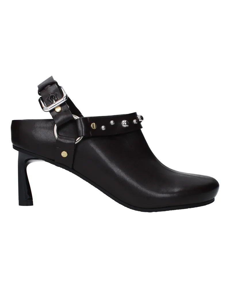 Stella McCartney Elyse Damens Sandalen Öko-Leder Braun/Kaffee -