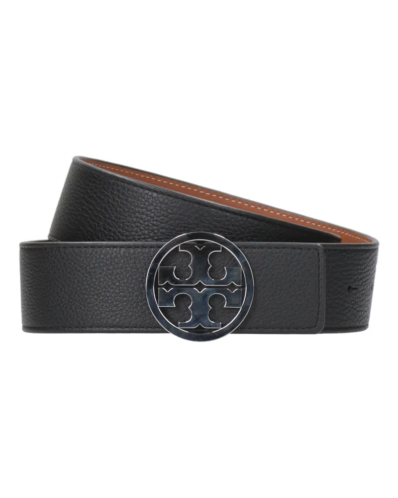 Tory Burch e Gürtel schwarz+Wildleder Black+suede