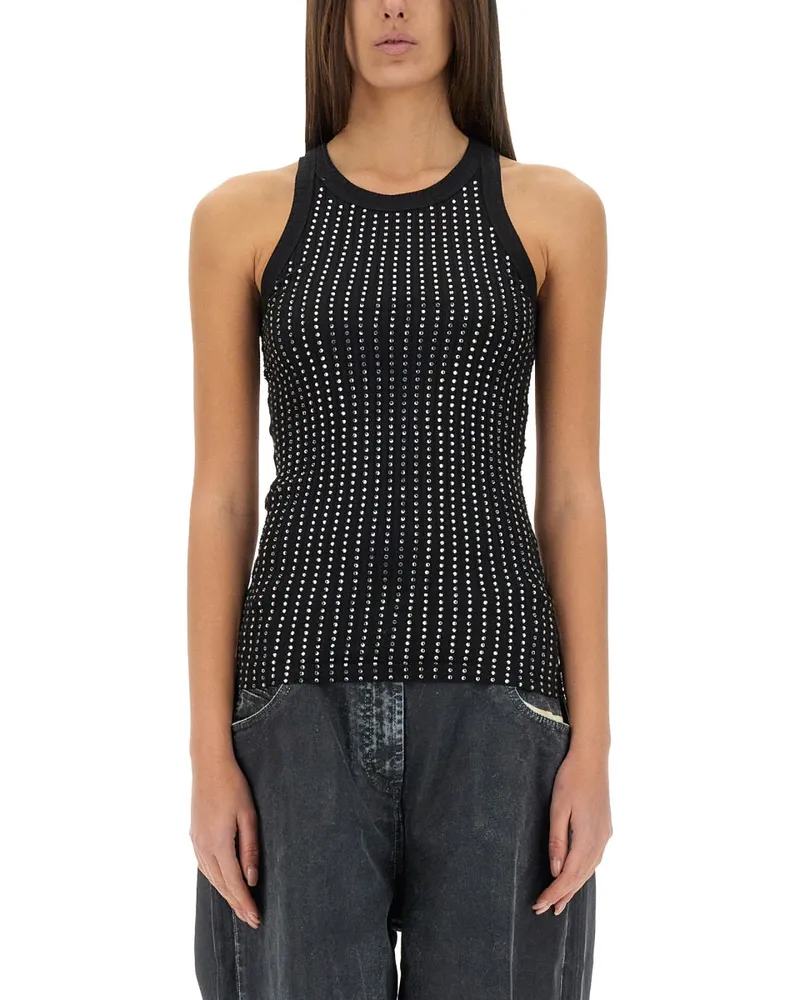 ATTICO Das Attico -Tanktop "Schwarz Black