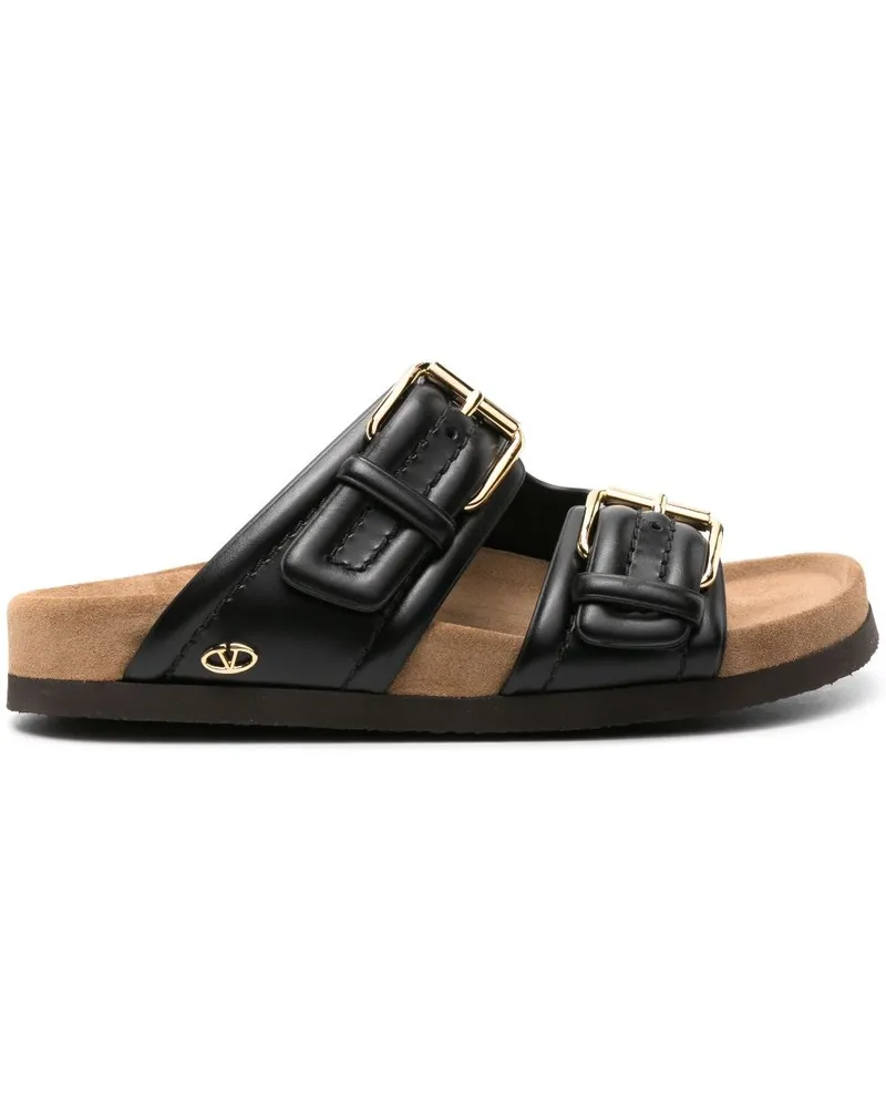 Valentino Garavani Sandali in Pelle Black