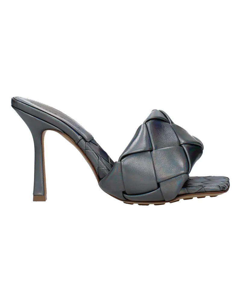 Bottega Veneta Sandalen Lido Frauen Ledergrau/Auster -