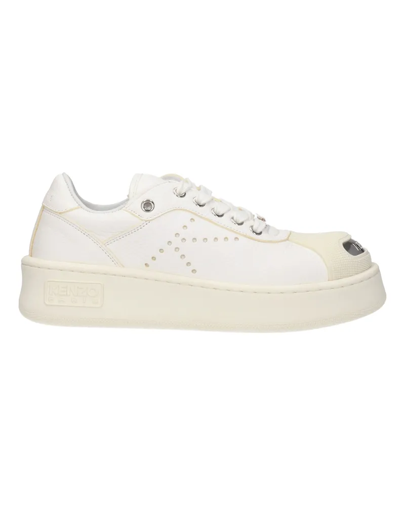 Kenzo Sneakers Frauen weißes Leder -