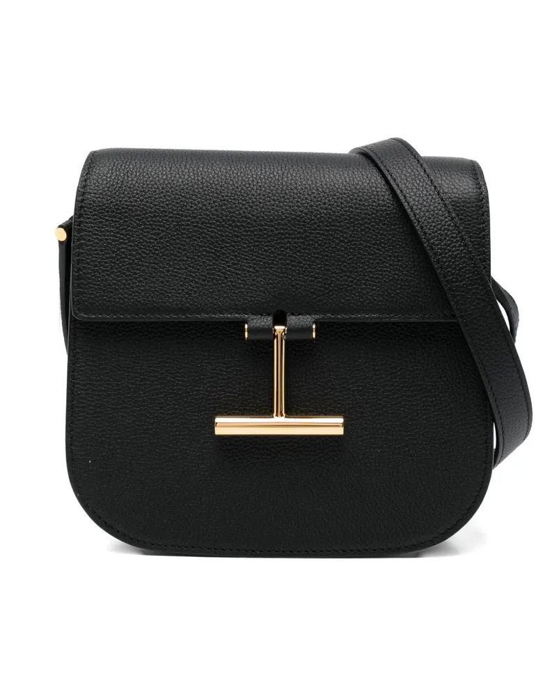 Tom Ford Tara Mini-Umhängetasche aus Leder Black