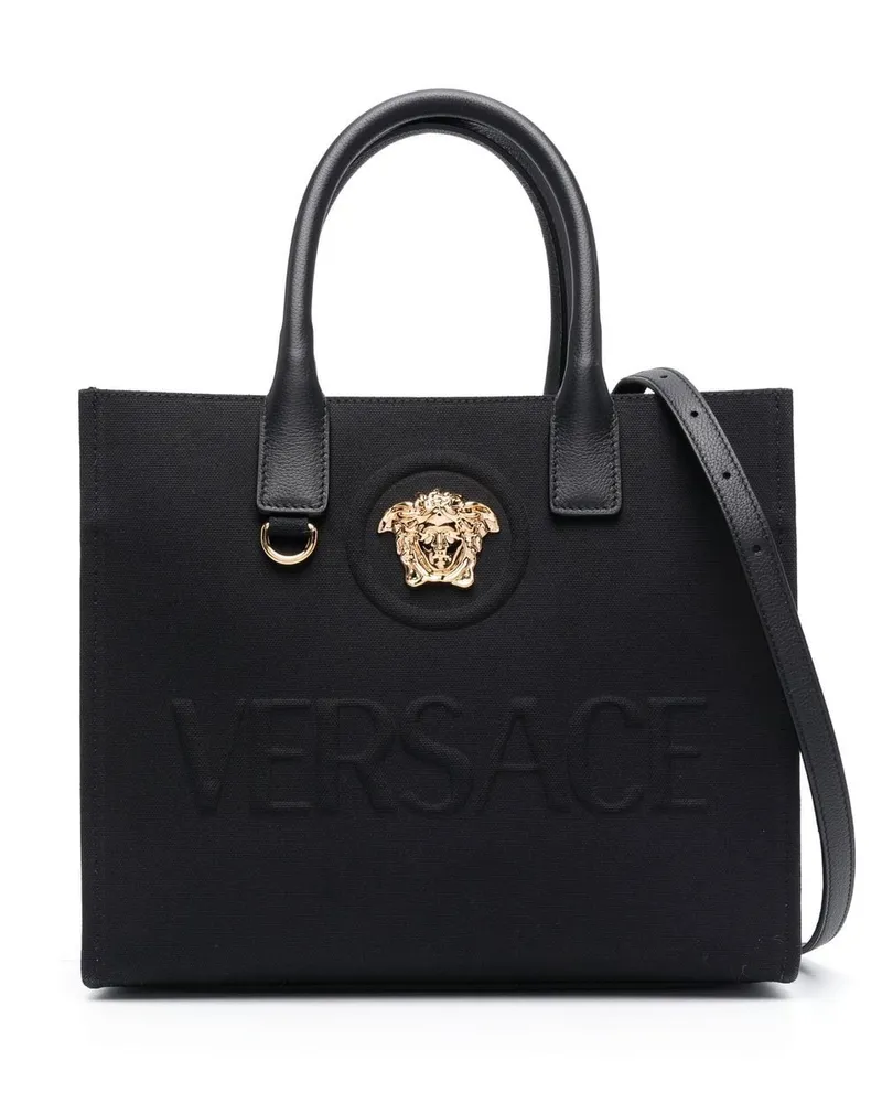 Versace la Medusa kleine Einkaufstasche Black