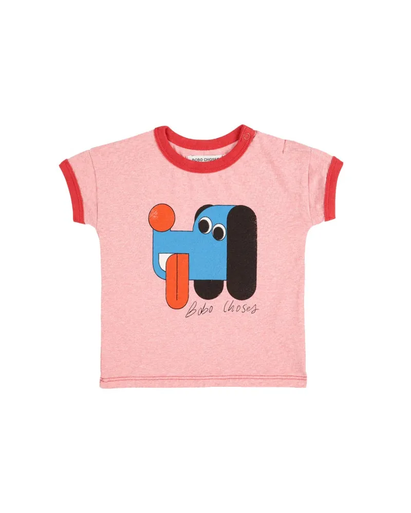 BOBO CHOSES Bobo wählt "Doggy" T -Shirt aus Red