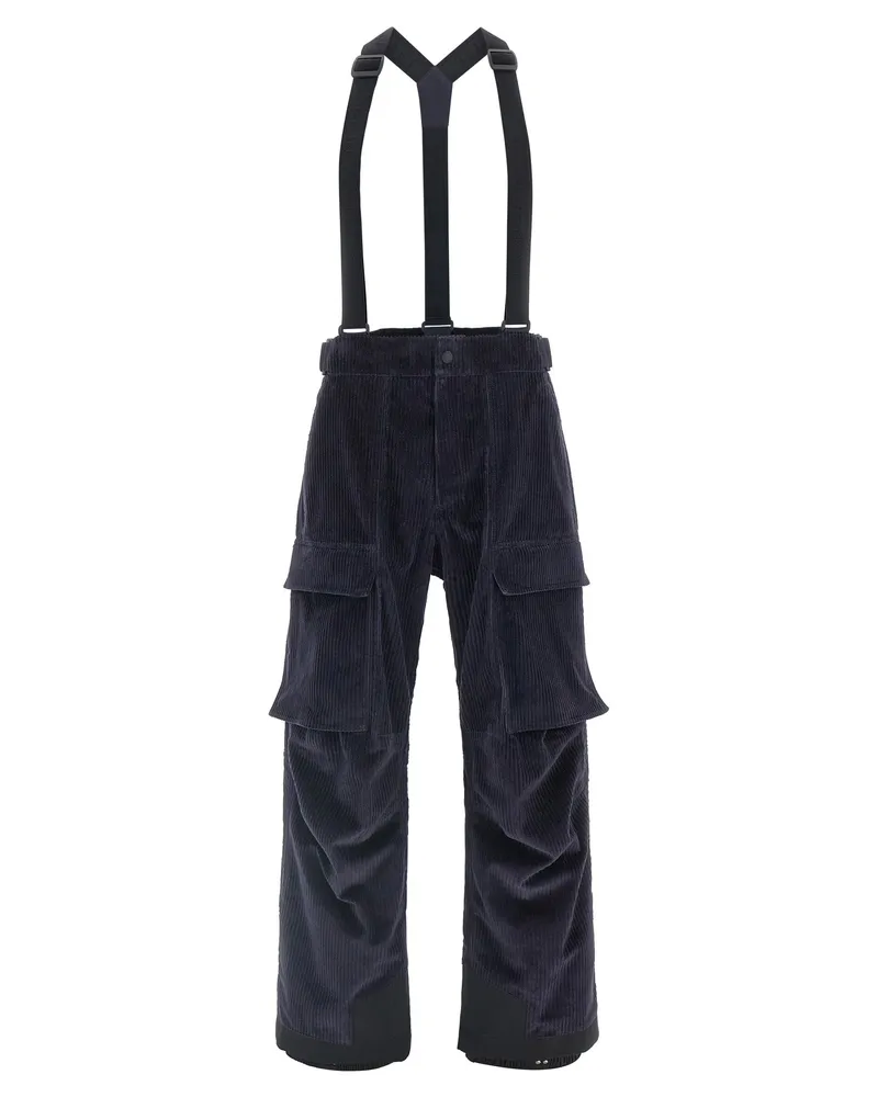 Moncler Cord-Latzhose Blue