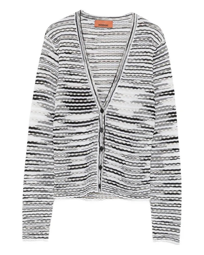 Missoni Cardigan aus Wollmischung Beige