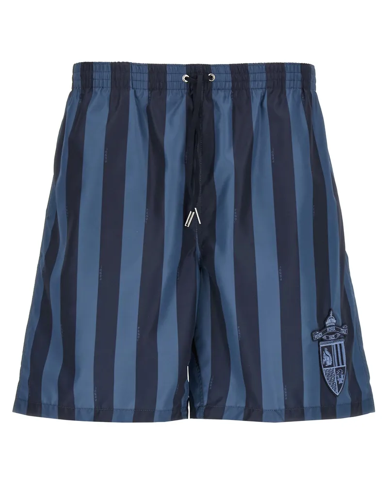 Fendi Fendi Crest' Badeanzug Blue