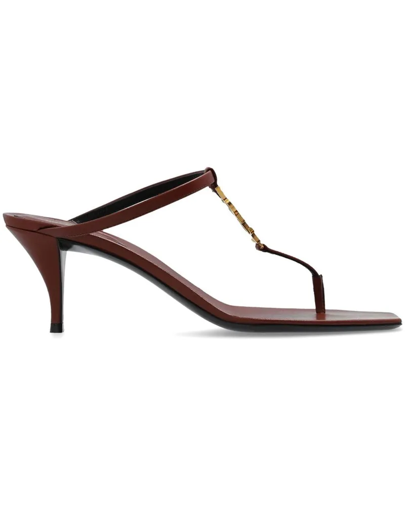 Saint Laurent Sandalen Brown