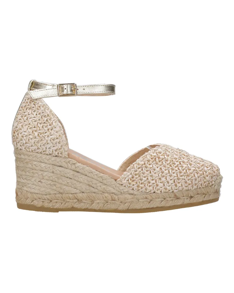 Espadrilles Sandalen golden Golden