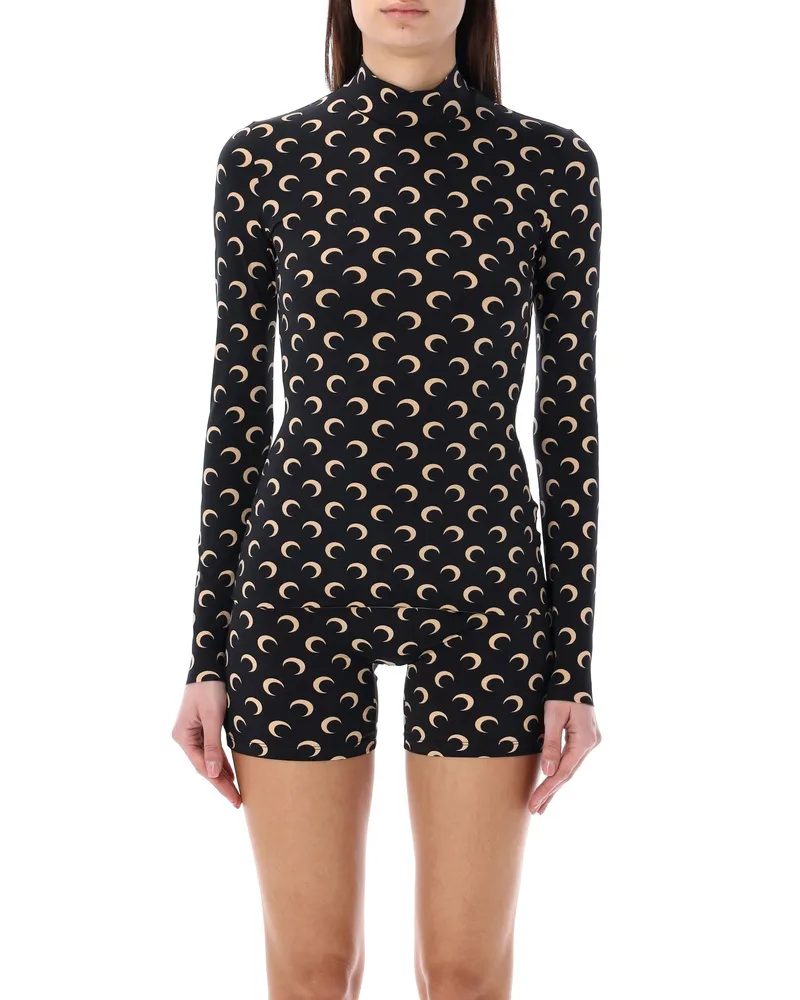 Marine Serre Top Black