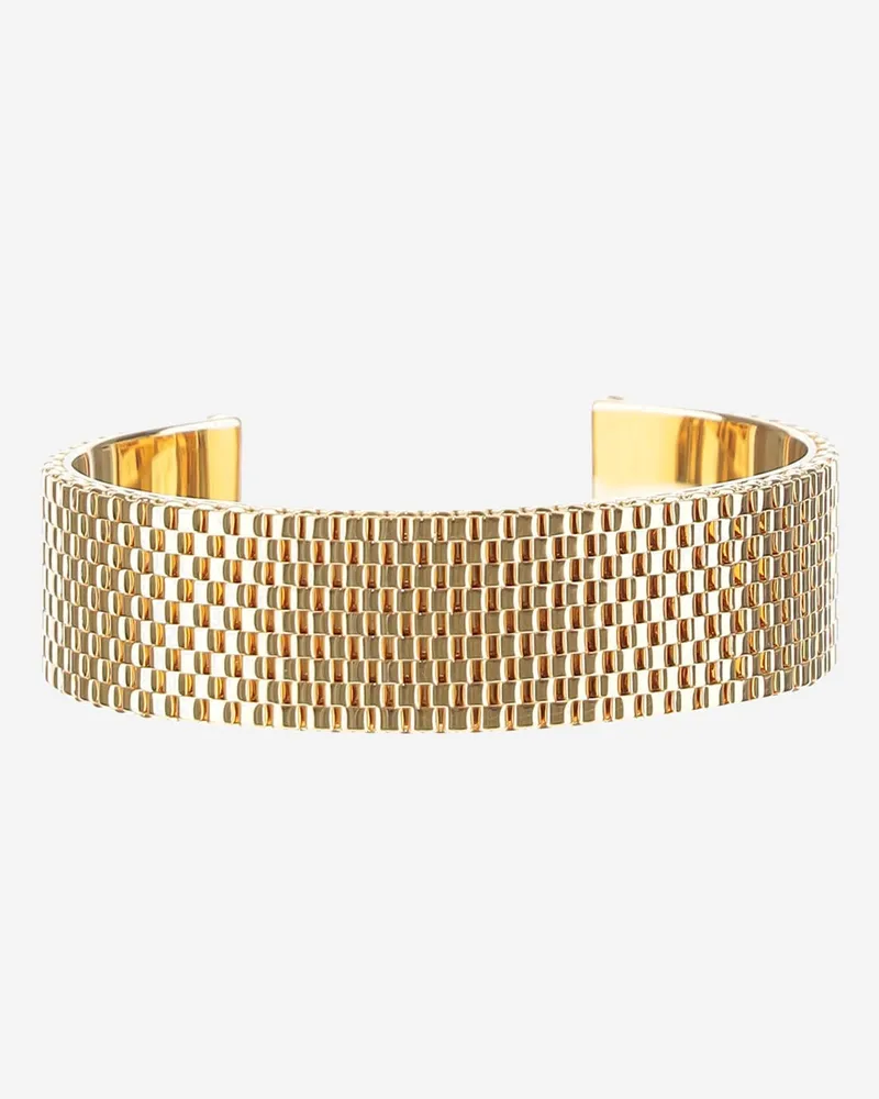 Jil Sander Messingarmband Golden