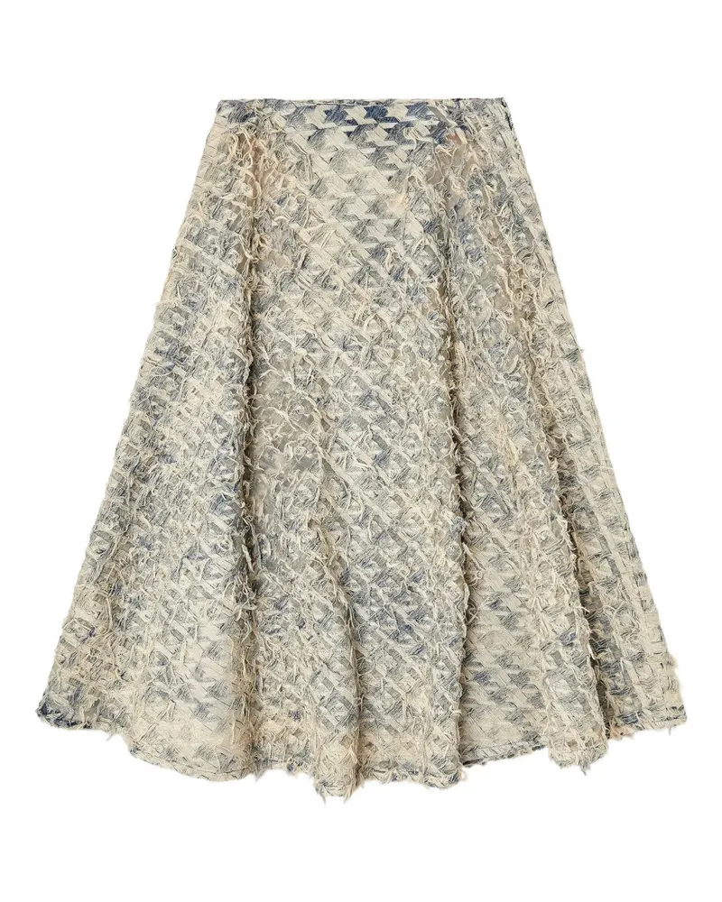 Diesel Hahnentritt-Jeansrock 1