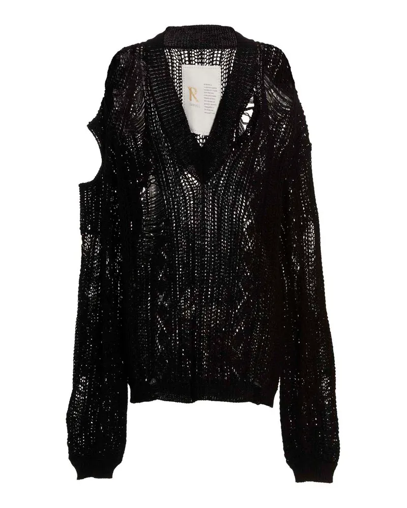 RAMAEL Lux' Pullover Schwarz