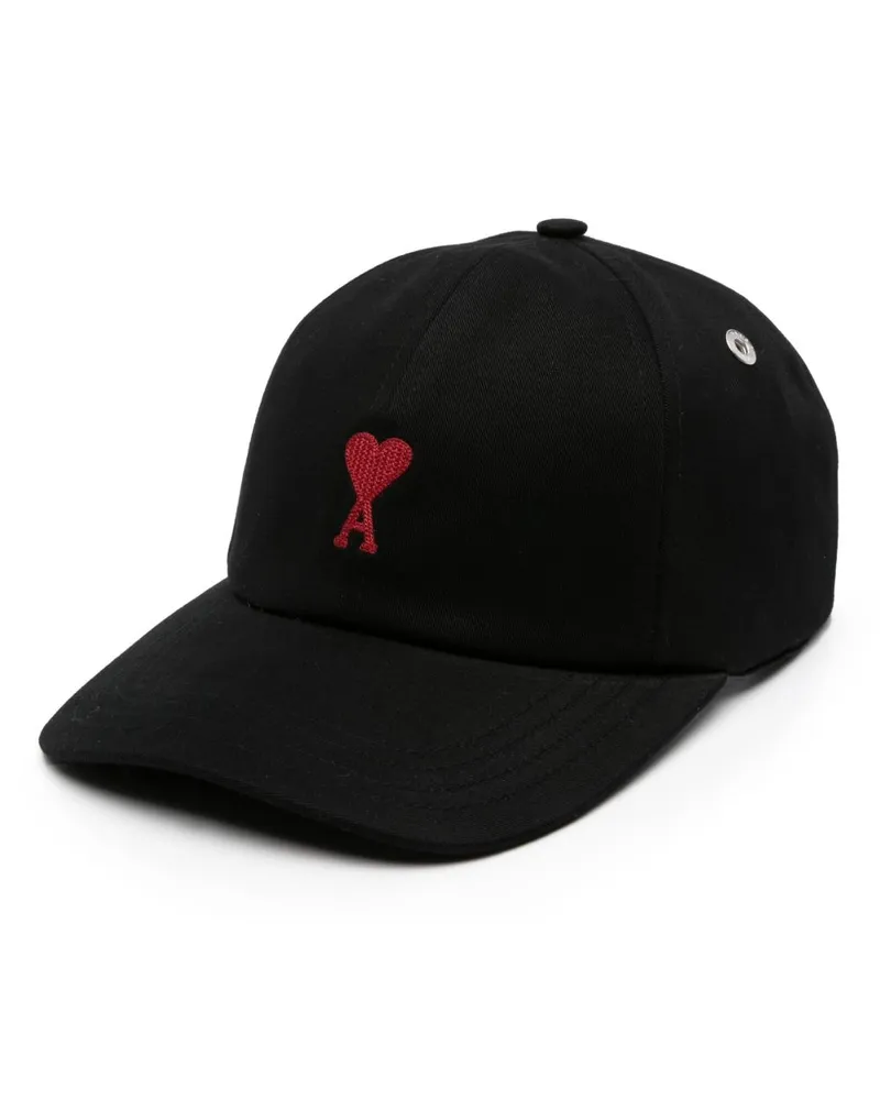 AMI Paris Ami de Coeur Baseballkappe Black