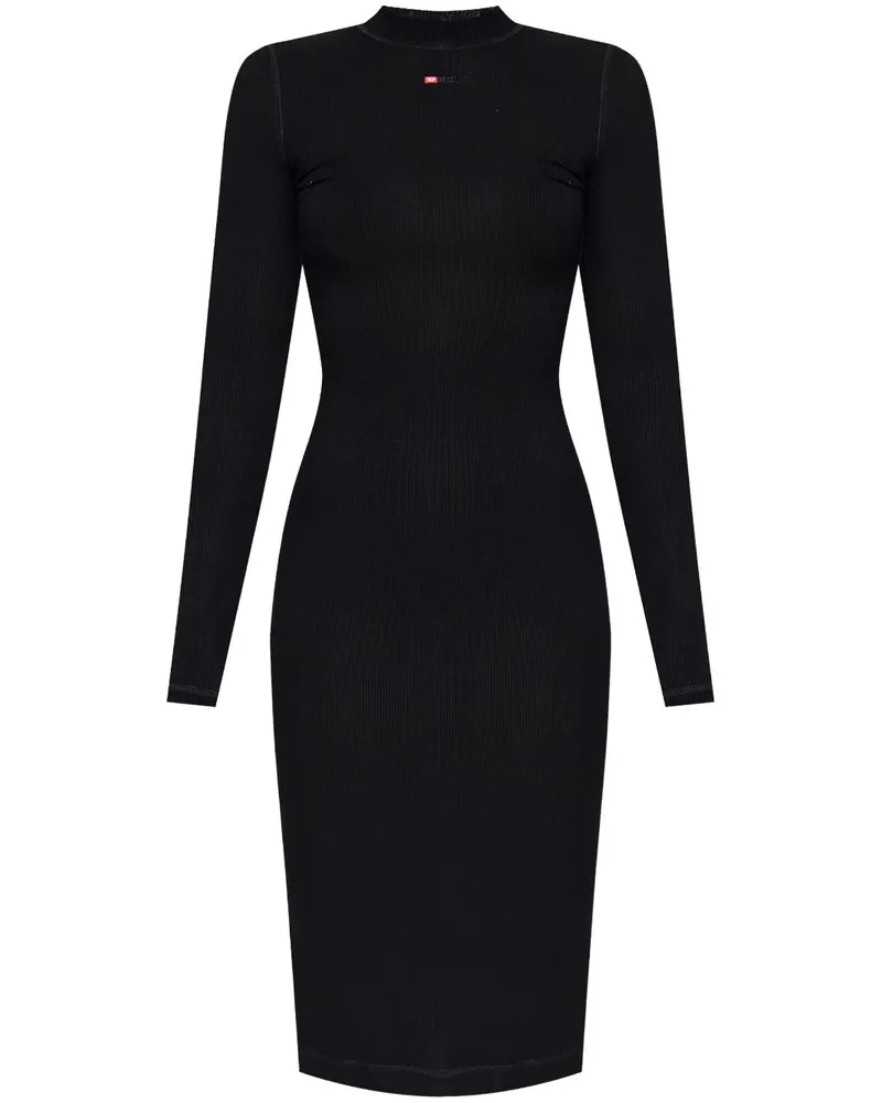 Diesel D Mokky LS Microdiv Midi Kleid 9xx