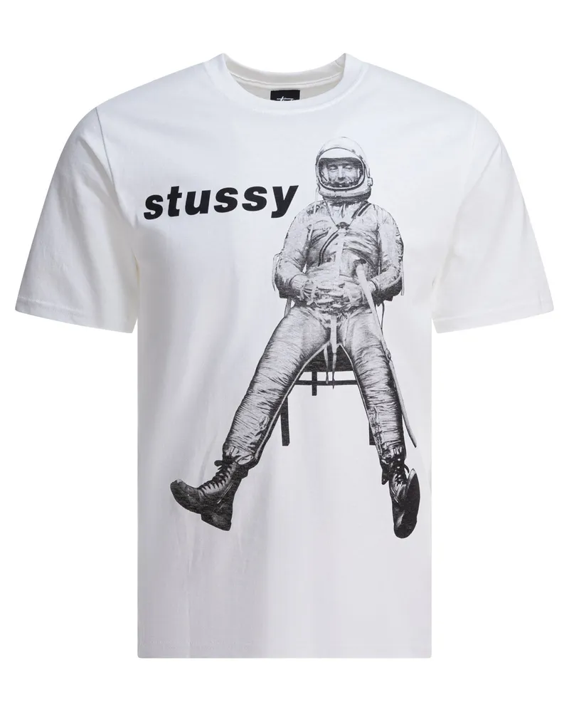 Stüssy Astronauten-T-Shirt White