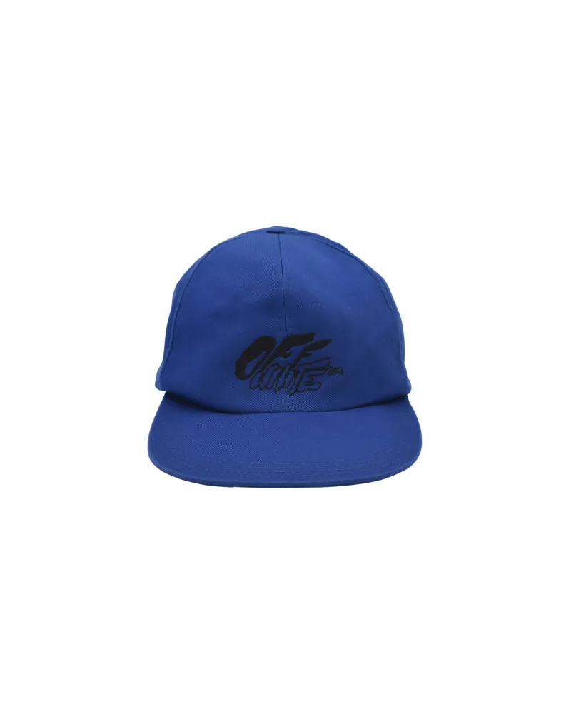 OFF-WHITE Aus weißer Kappe Blue