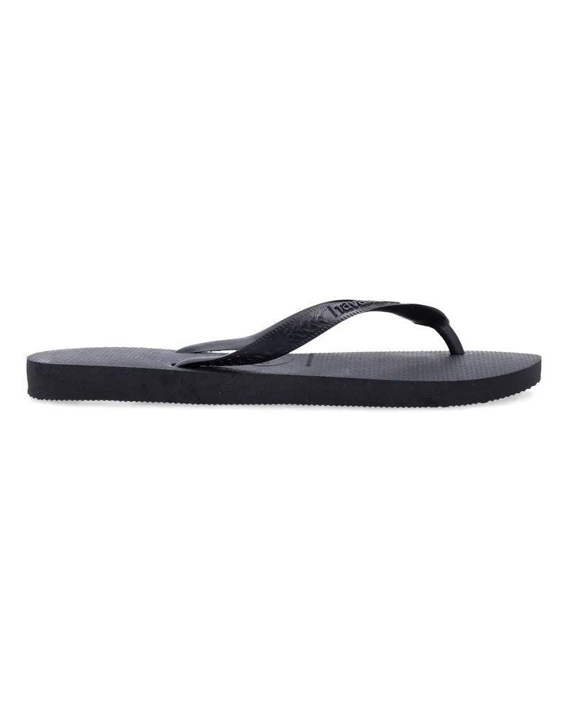 Havaianas flache Schuhe schwarz Black