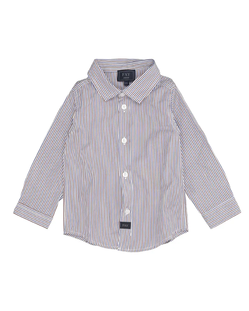 Fay Shirts blau Blue