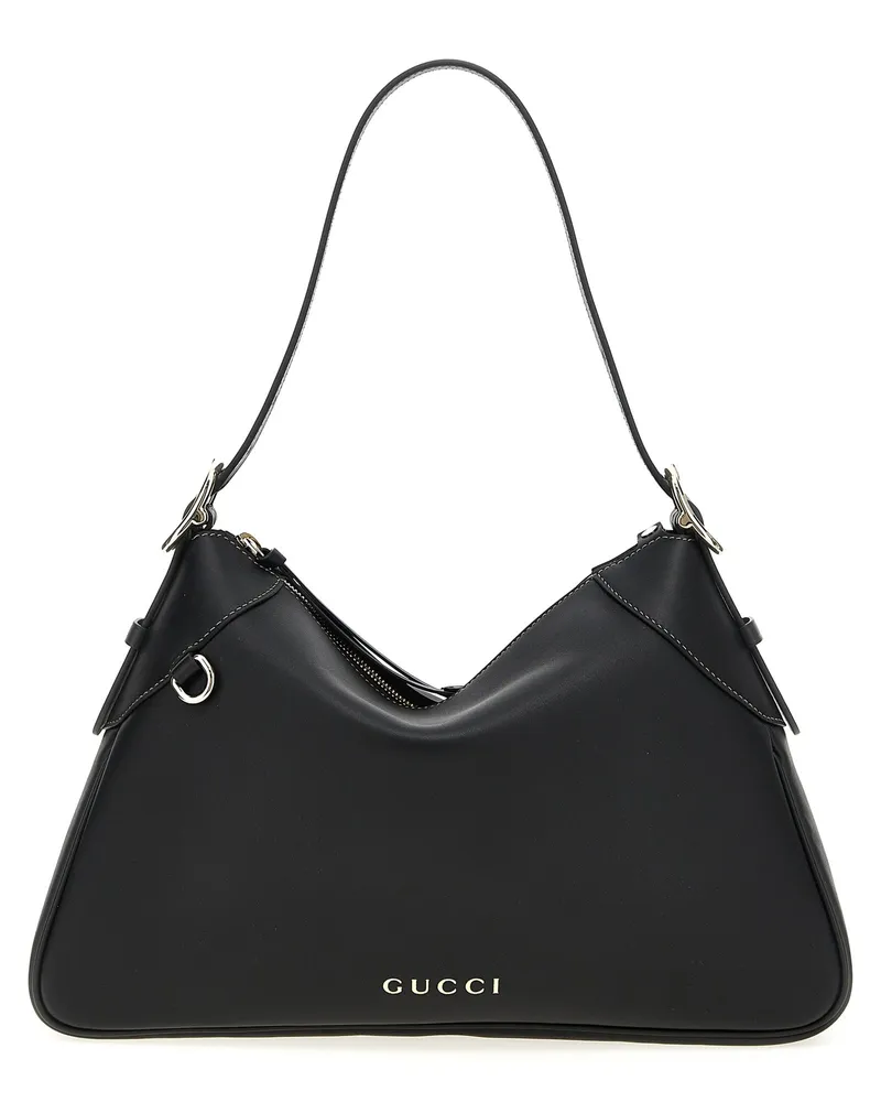 Gucci Schultertasche „GG Emblem Black