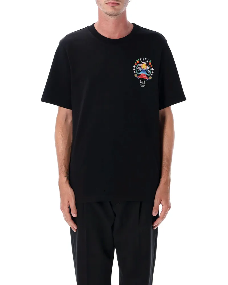 Casablanca Paris T -Shirts und Polos schwarz Black