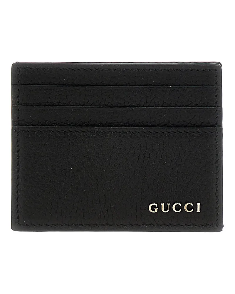 Gucci Kartenetui mit -Logo Black