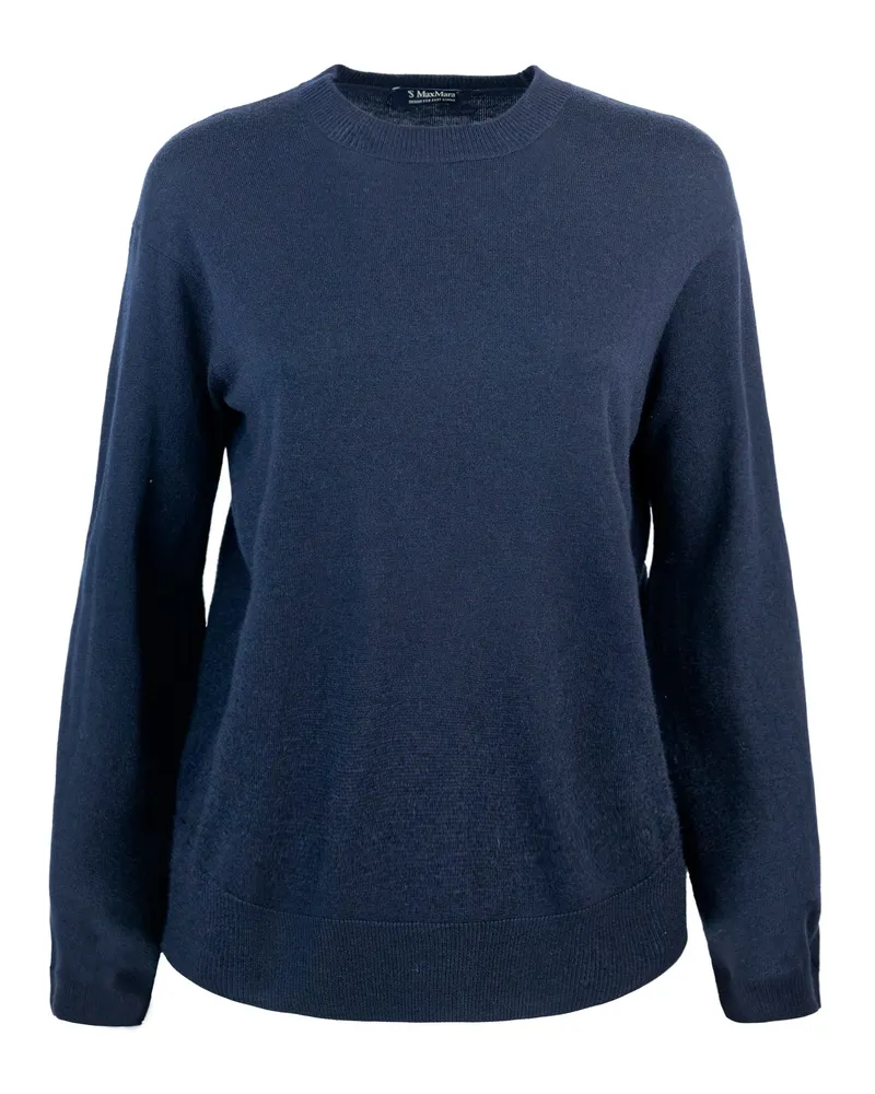 Max Mara Maglia Eco Blu Blue