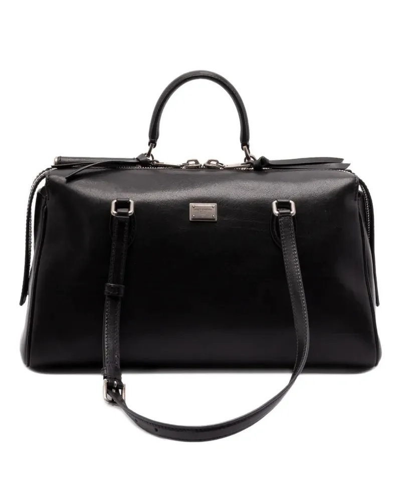 Dolce & Gabbana Leder -Reisetasche 80999