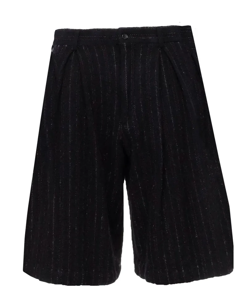 Comme des Garçons Comme des Garçons Homme Plus Wollshorts Black