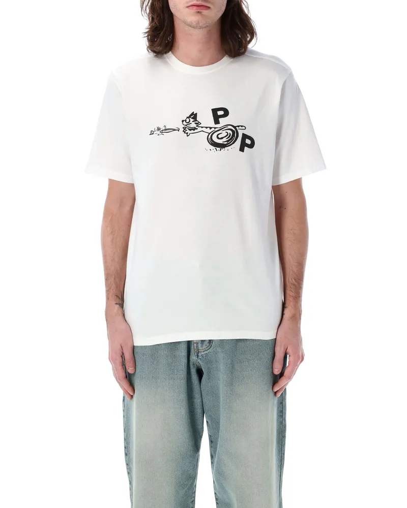 Pop Trading Company T -Shirts und Polos White White