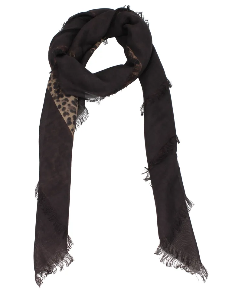 Valentino Garavani Damens Kaschmirbrauner Schal -