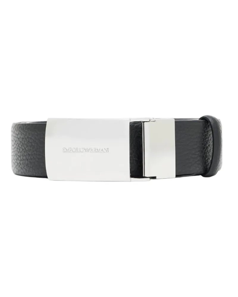 Emporio Armani Gürtel schwarz Black