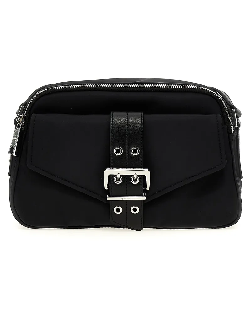 Ganni Bucky' Crossbody -Tasche Black
