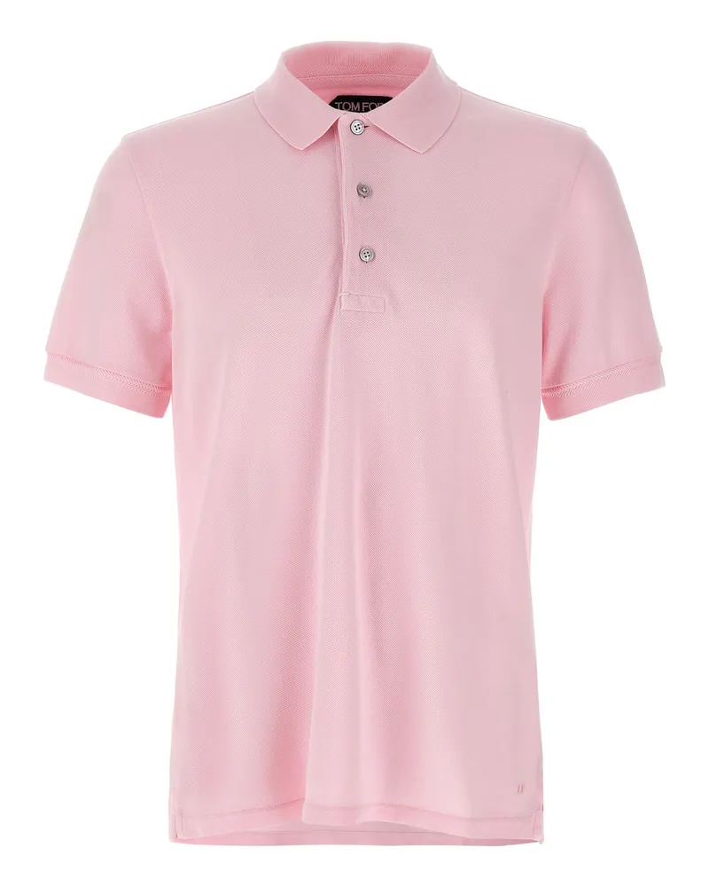 Tom Ford Piqué Polo -Hemd Pink