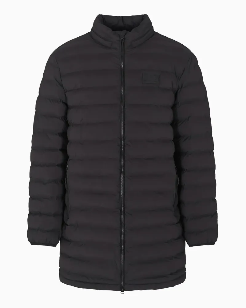 EA7 Mäntel Schwarz Black