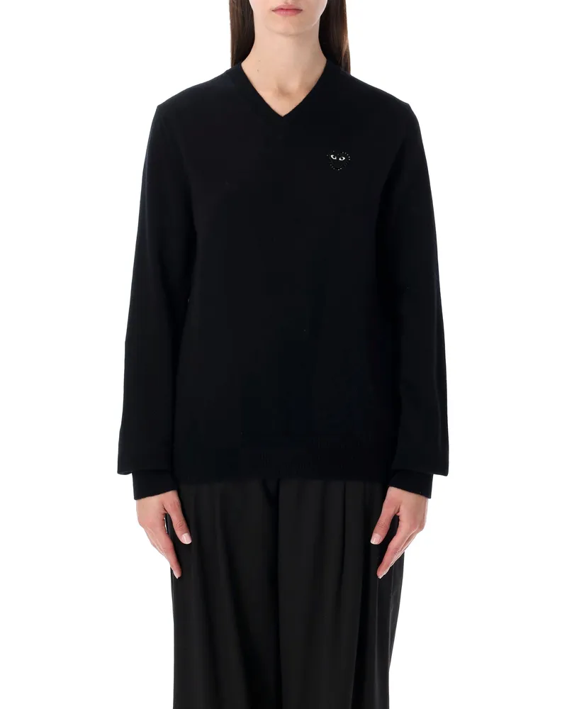 Comme des Garçons Pullover Schwarz Black