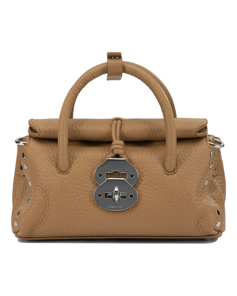 Zanellato Dotta“ Handtasche Brown